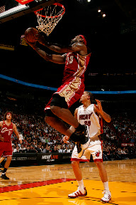 lebron james nba 100125 cle at mia 27 LeBron and Co. Still #1 in the NBA. Cavaliers Win Nine in a Row.