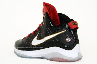 Nike LeBron VII Post Season Drops at Footlocker on March 27th nike lebron 7 ps gr black white red 4 06 Nike LeBron VII Post Season Drops at Footlocker on March 27th