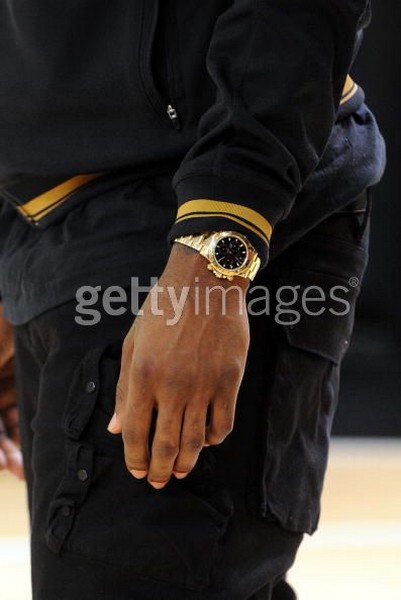 2010 NBA AllStar King James with the BlackWhiteGold AMLVII