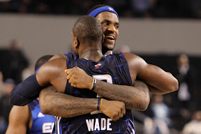 lebron james nba 100214 all star dallas 56 2010 NBA All Star: D Wade and LeBron lead EAST in Front of 108k