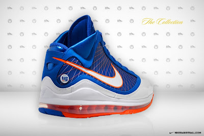 Nike Air Max LeBron VII HWC Blue Player Exclusive New Photos nike air max lebron 7 pe hardwood blue 5 03 Nike Air Max LeBron VII HWC Blue Player Exclusive New Photos