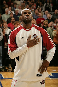 lebron james nba 081030 cle vs cha 04 LeBron Toys With Triple Double, Breaks Out ZLVI Home PE