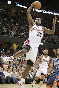 lebron james nba 081030 cle vs cha 05 LeBron Toys With Triple Double, Breaks Out ZLVI Home PE