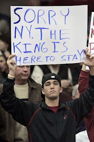 lebron james nba 081203 cle vs nyk 07 Cavaliers on a Roll. LeBron James Breaks out the HWC ZLVI