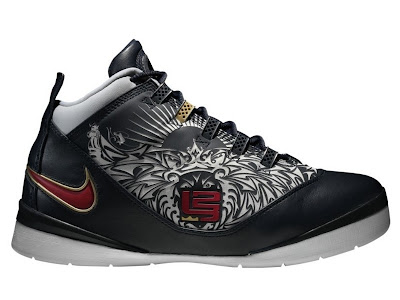 lbj soldier ii pe usa laser2 1 Another Treat For LeBron Fans USA Tattoo Zoom 