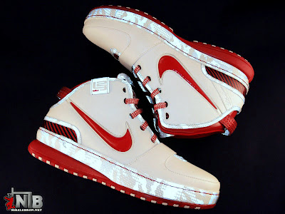 Ohio State Buckeyes Nike Zoom LeBron VI aka Home PE Showcase nike zoom lebron 6 gr white crimson grey 4 45 Ohio State Buckeyes Nike Zoom LeBron VI aka Home PE Showcase