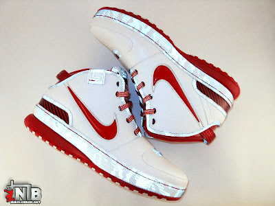 Ohio State Buckeyes Nike Zoom LeBron VI aka Home PE Showcase nike zoom lebron 6 gr white crimson grey 4 59 Ohio State Buckeyes Nike Zoom LeBron VI aka Home PE Showcase