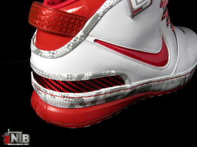 Ohio State Buckeyes Nike Zoom LeBron VI aka Home PE Showcase nike zoom lebron 6 gr white crimson grey 4 80 Ohio State Buckeyes Nike Zoom LeBron VI aka Home PE Showcase