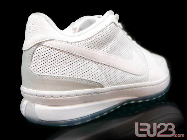 Nike Zoom LeBron 6 Low White and Silver Actual Pics