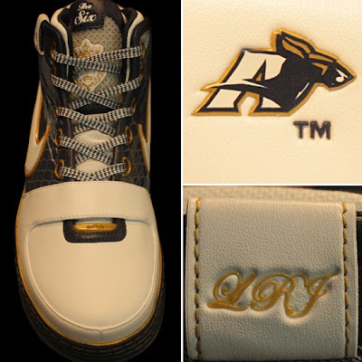 Detailed Look at the University of Akron Zoom LeBron VI nike zoom lebron 6 pe akron 2 07 Detailed Look at the University of Akron Zoom LeBron VI
