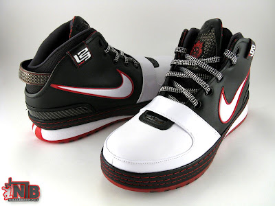 nike zoom lebron 6 gr black white red 16 11  A Common Colorway For An Extraordinary Sneaker