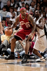 King James and Dwyane Wade Put on a Show To Remember in Miami lebron james nba 090227 cle at sas 10 King James and Dwyane Wade Put on a Show To Remember in Miami
