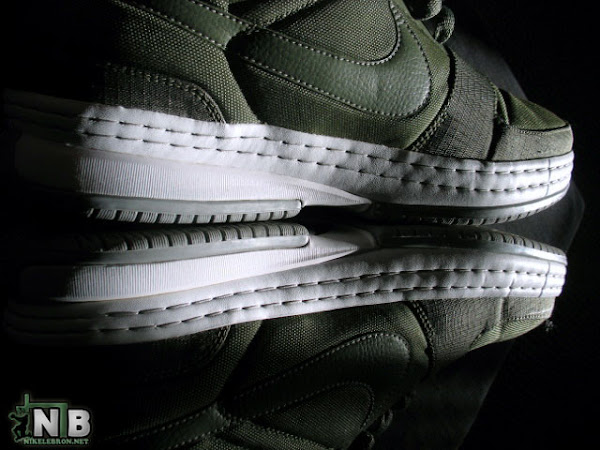 Nike Zoom LeBron 6 Low WhiteArmy Green LookandSee Sample