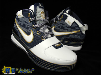 Akron Nike Zoom LeBron VI Personalized for AU Zips Showcase nike zoom lebron 6 pe akron 7 50 Akron Nike Zoom LeBron VI Personalized for AU Zips Showcase