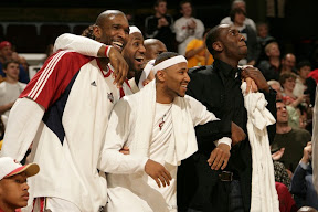 lebron james nba 090412 cle vs bos 12 39 1 For Cavs as They Overpower Boston. Bron Rocks the Miami aka Easter Six.