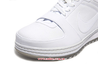 nike zoom lebron 6 low gr white silver 5 08 Coming in May... LeBron 6 Low White White Medium Grey