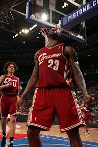 lebron james nba 090424 cle at det 12 game 3 James Near Triple Double Helps Push Pistons to Brink of Elimination