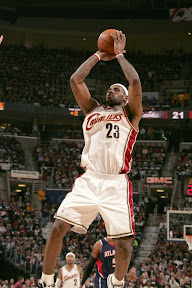 Amazing Encore LeBron and Co. Cruise By Hawks in the Series Opener lebron james nba 090505 cle vs atl 30 game 1 Amazing Encore LeBron and Co. Cruise By Hawks in the Series Opener