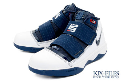 Nike Zoom Soldier III White and Navy (141) Kids vs Mens nike zoom soldier 3 gs white navy red 1 01 Nike Zoom Soldier III White and Navy (141) Kids vs Mens
