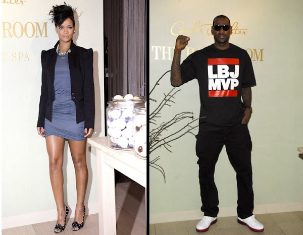 Rihanna Joins Up With LeBron For a Big Spa Opening in NYC