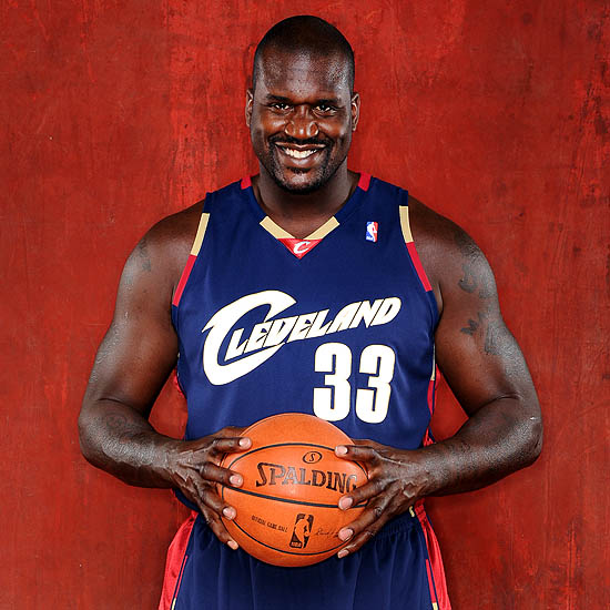 Shaq in Cleveland 8211 New Motto 8220Win a Ring for the King8221