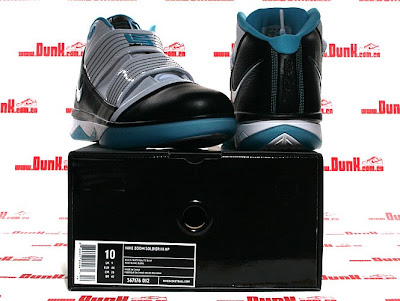 nike zoom soldier 3 gr white black aqua 6 06 Alternate Aqua Nike Zoom LeBron Soldier III Released in Asia