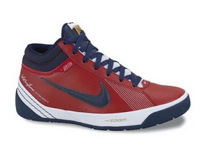 nike zoom lebron ambassador 2 gr red navy white 0 01 Nike Zoom LBJ Ambassador II New Colorways Spring 2010