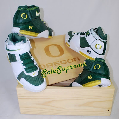 nike zoom lebron 2 pe oregon set 1 02 Throwback Thursday: Nike Zoom LeBron II Oregon Ducks PEs Set