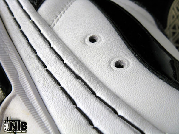 Nike Zoom LeBron VI Low White  Black Patent Leather Showcase