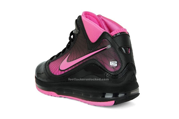 Nike Air Max LeBron VII GS Black  Pink Fire Kids Only