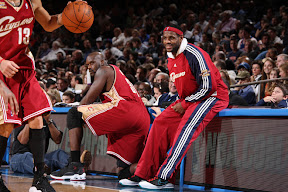 lebron james nba 091106 cle at nyc 10 LeBron Brings Down NYC. Debuts the Red Carpet Nike LeBron VII.