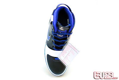 nike zoom lebron 6 ss black royal 2 08 Unreleased Sample Version of the Zoom LeBron VI (Black/Royal)