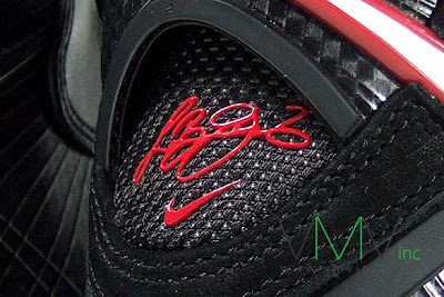 Nike Air Max LeBron VIII (8) GS Black/White/Red First Look nike air max lebron 8 ss black white red 1 03 Nike Air Max LeBron VIII (8) GS Black/White/Red First Look