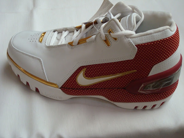 Nike Air Zoom Generation 8220First Game8221 Gold Swoosh Sample