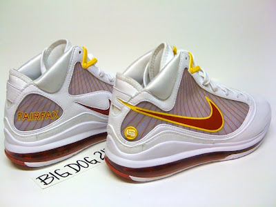 nike air max lebron 7 pe fairfax home 6 02 Nike Air Max LeBron VII (7) Fairfax Lions Home & Away PEs