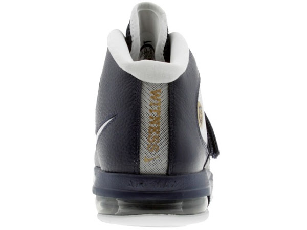 LeBron8217s Nike Zoom Soldier IV WhiteNavyGold Detailed Look