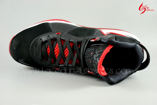Nike Air Max LeBron 8 Inline 8211 BlackWhiteRed 8211 Detailed Gallery