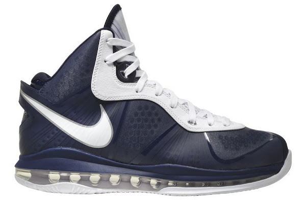 First Look Nike Air Max LeBron 8 V2 8211 Navy amp White