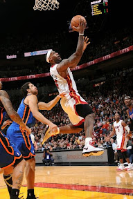 Feuled by Wades 40 and LBJs near Triple Double Heat Top Knicks. LeBron Unveils New Shoes. lebron james nba 101228 mia vs nyk 11 Feuled by Wades 40 and LBJs near Triple Double Heat Top Knicks. LeBron Unveils New Shoes.