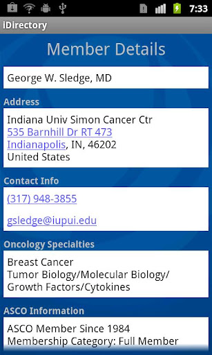 【免費醫療App】ASCO iDirectory-APP點子