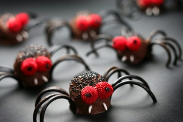 cake spider halloween