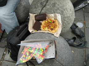 When brownies meet kerak telor