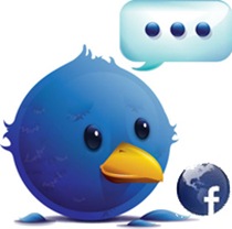 facebook y twitter