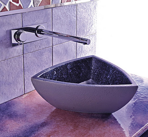 Purple Bathroom Design, Modern Bathroom