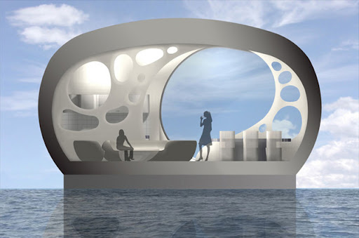 Tafoni Floating Home Design by Joanna Borek-Clement Tafoni Floating Home Design by Joanna Borek-Clement