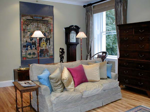Georgian Living Room and Dining Room Decoration