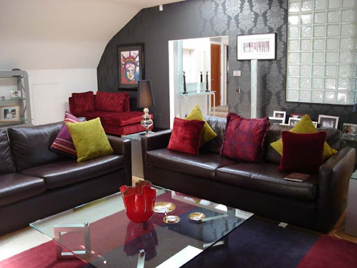 Modern Highlights Living Room, Modern Living Room, Interior House Design