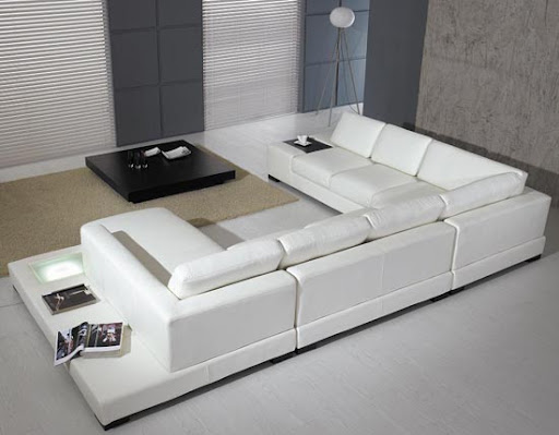 Modern and Contemporary White Leather Sofa Design Image 2 sofa set designs, white sofa set design, cool sofa sets pics, room designs with white leather furniture