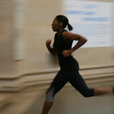 a performance art exhibit at the Tate Britain. People were just sprinting down a main hallway every 30-ish seconds