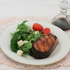 Barbecued Salmon Steaks
